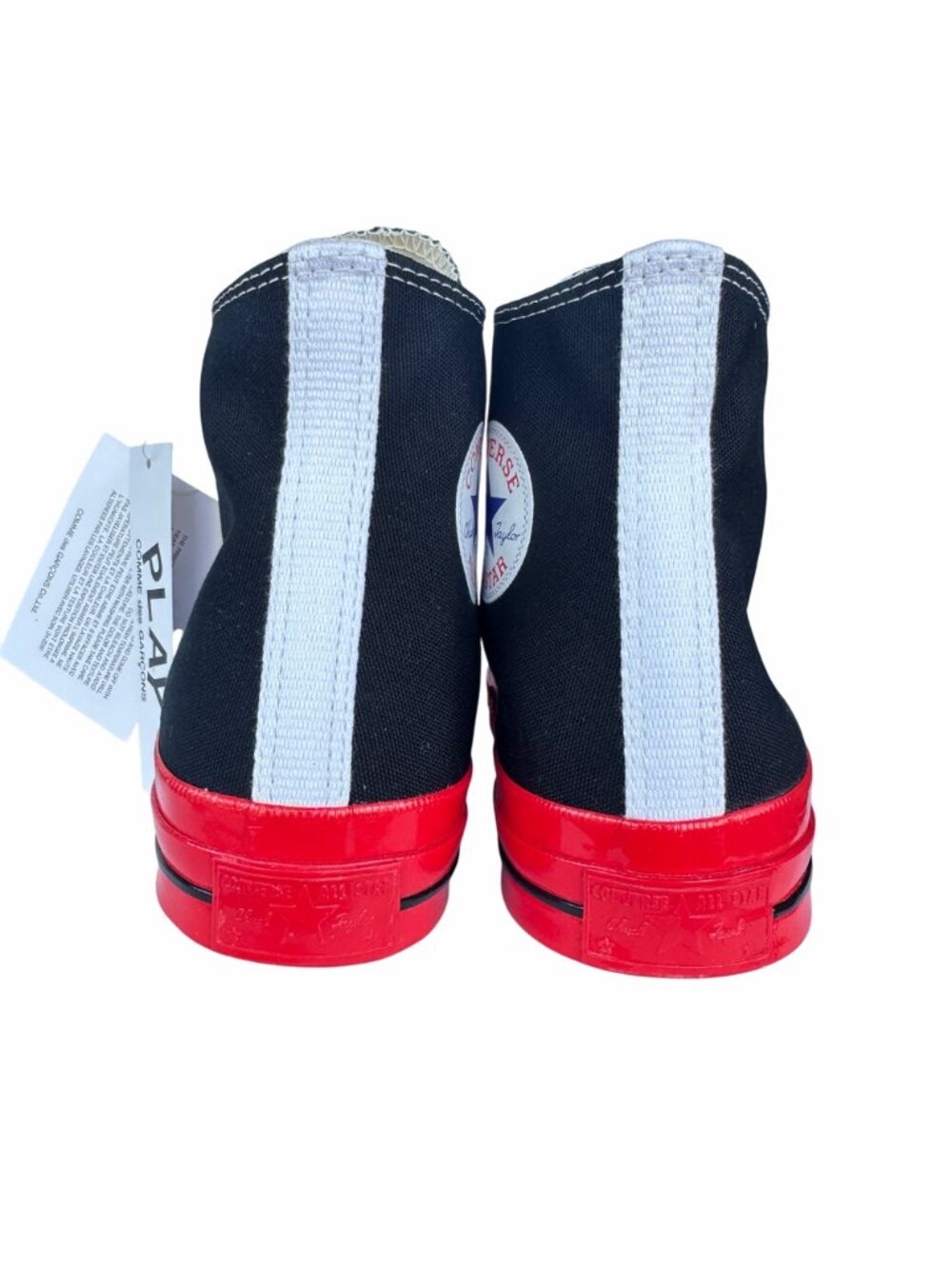 ✨Converse Chuck 70 Hi Comme Des Garçons Play 10 Men Shoes Sneakers Black A01793C - Picture 4 of 9